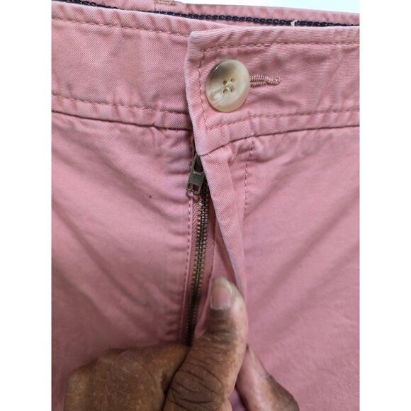 L.L. Bean Women's Pink Chino Pants Size 14 Relaxed Fit Cotton Blend - Picture 7 of 12
